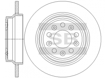 Brake Rotor SD6104 (Sangsin)