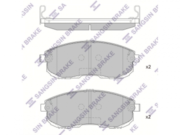 Тормозные колодки SP1107-FB (Sangsin)