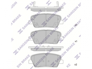 Brake pads SP1247 (Sangsin)