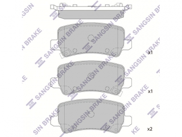 Brake pads SP1499 (Sangsin)