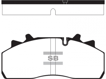 Brake pads SP1654 (Sangsin)