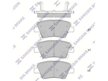 Brake pads SP1796 (Sangsin)