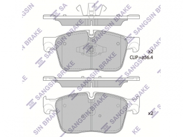 Brake pads SP1862 (Sangsin)