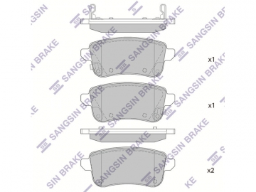 Brake pads SP1903 (Sangsin)