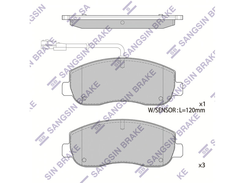 Propad D1100-8206 / 44060-Ea085/D1323m /D1272m /D5206m Brake Pad Find  Quality Auto Brake Systems Manufacturers for Nissan Frontier / Equator /  Xterra - China Factory Direct Sales Brake Pad, No Middleman Ceramic Brake
