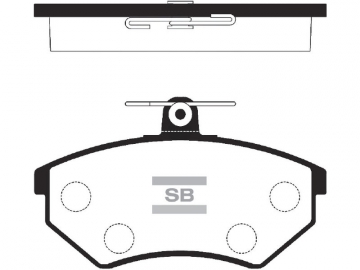 Brake pads SP2007 (Sangsin)