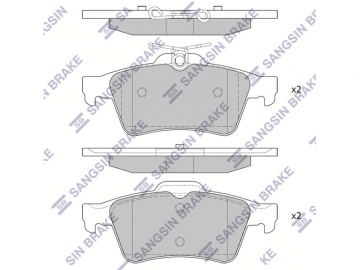 Brake pads SP2091A (Sangsin)