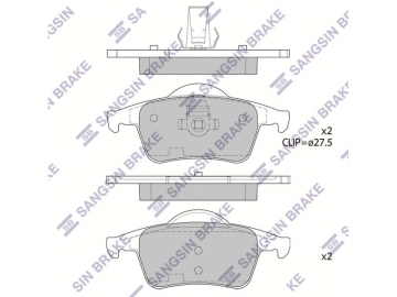 Brake pads SP2123 (Sangsin)