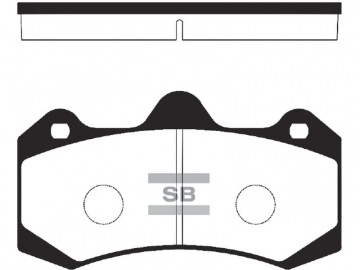 Brake pads SP2200 (Sangsin)