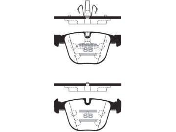 Brake pads SP2213 (Sangsin)