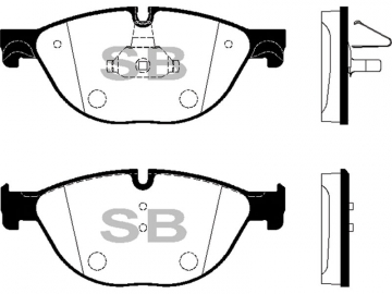 Brake pads SP2278 (Sangsin)
