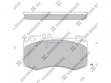 Brake pads SP2378 (Sangsin)