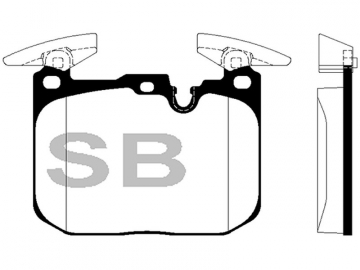 Brake pads SP2402 (Sangsin)