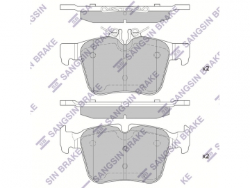 Brake pads SP4002 (Sangsin)