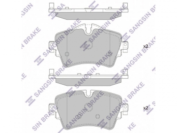 Brake pads SP4005 (Sangsin)