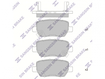Brake pads SP4063 (Sangsin)