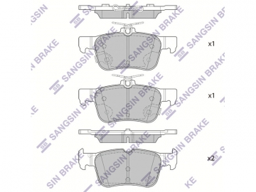 Brake pads SP4171 (Sangsin)