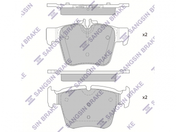 Brake pads SP4252 (Sangsin)