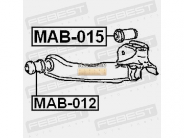 Suspension bush MAB-015 (FEBEST)