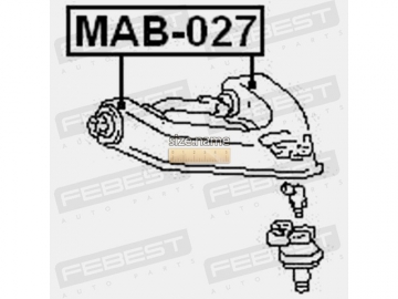 Suspension bush MAB-027 (FEBEST)