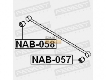 Сайлентблок NAB-058 (FEBEST)