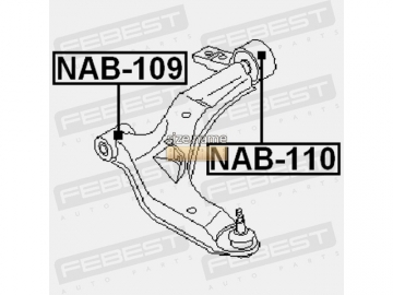 Сайлентблок NAB-110 (FEBEST)