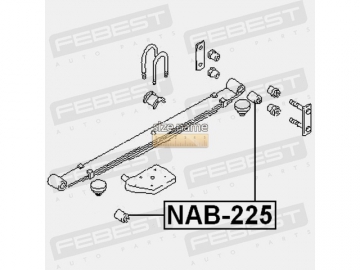 Сайлентблок NAB-225 (FEBEST)
