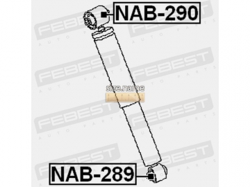 Сайлентблок NAB-289 (FEBEST)