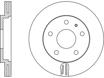 Brake Rotor RN1082V (NiBK)