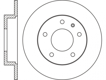 Brake Rotor RN1084 (NiBK)