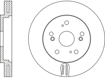 Brake Rotor RN1406V (NiBK)