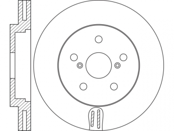 Brake Rotor RN1472V (NiBK)