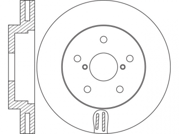 Brake Rotor RN1536VSET (NiBK)