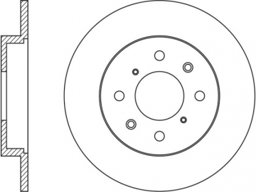 Brake Rotor RN1642 (NiBK)