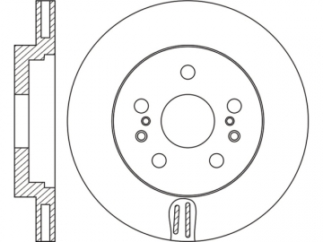 Brake Rotor RN1691V (NiBK)