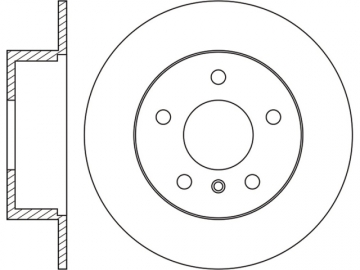 Brake Rotor RN1781 (NiBK)