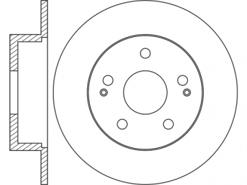 Brake Rotor RN1957 (NiBK)