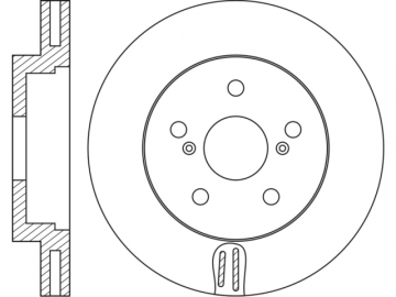 Brake Rotor RN2097V (NiBK)