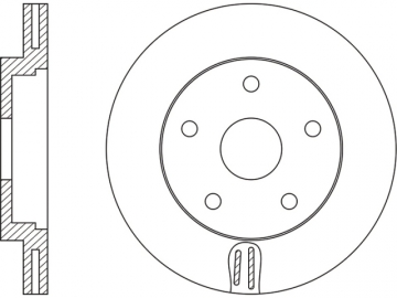 Brake Rotor RN51001V (NiBK)