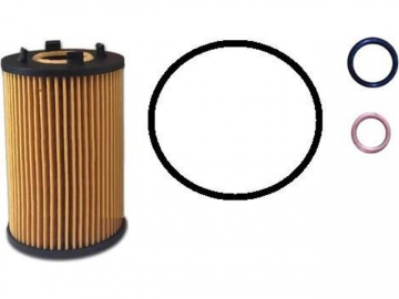 Oil Filter, cartridge OE0124 (JS Asakashi)
