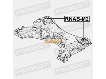 Сайлентблок RNAB-M2 (FEBEST)