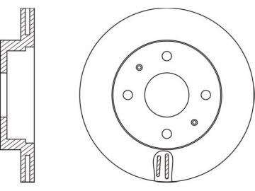 Brake Rotor BR22170T (SB NAGAMOCHI)