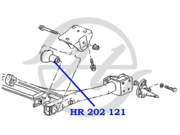 Сайлентблок HR 202 121 (HANSE)
