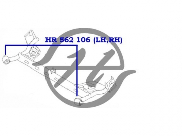 Сайлентблок HR 562 106 (HANSE)