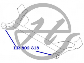 Сайлентблок HR 802 318 (HANSE)