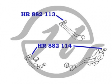 Сайлентблок HR 882 114 (HANSE)