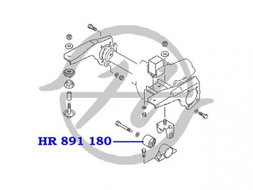 Сайлентблок HR 891 180 (HANSE)