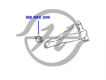 Сайлентблок HR 892 309 (HANSE)