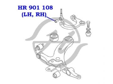 Сайлентблок HR 901 108 (HANSE)