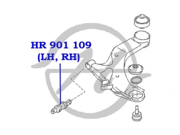 Сайлентблок HR 901 109 (HANSE)